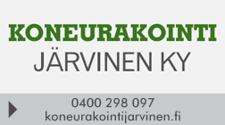 Koneurakointi Järvinen Ky logo
